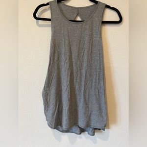 Lululemon Grey Cross Back Tank